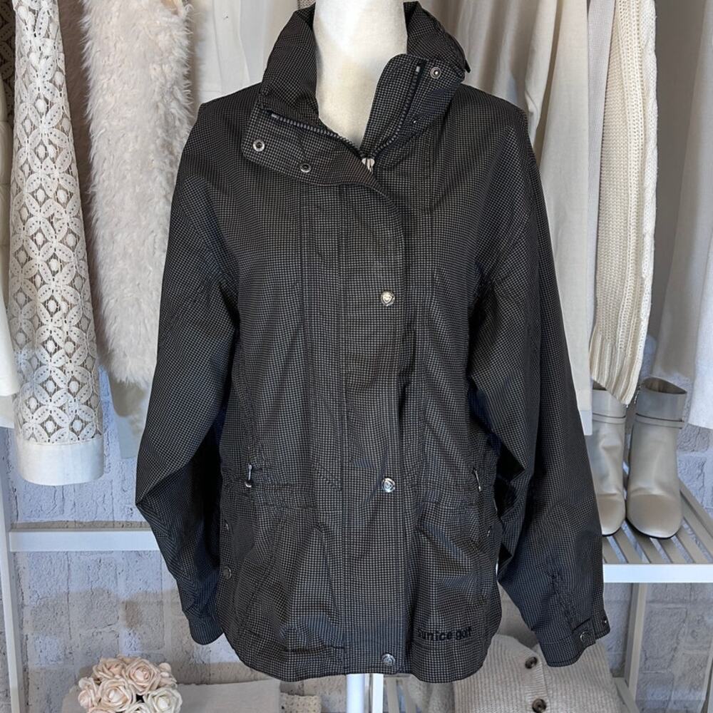 Sunice Golf Women's Size M Golf Outdoor Zip & Button Up Jacket #0106